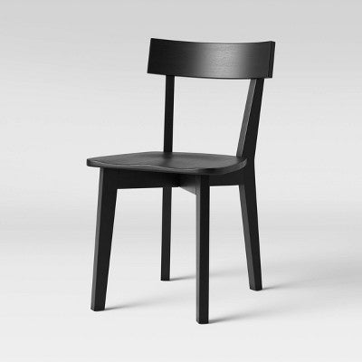  Set Of 2 Bombelli Modern Dining Chair Black - Threshold™