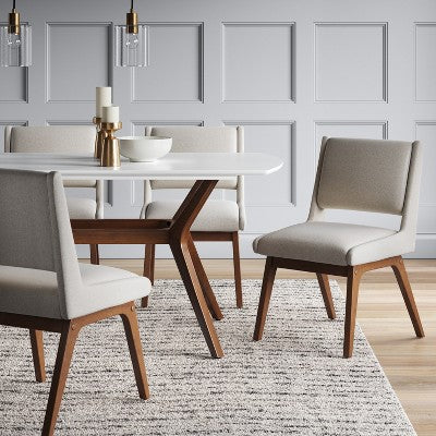  Holmdel Mid-Century Dining Chair Beige - Threshold™