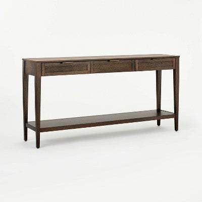  East Bluff Woven Drawer Console Table - Threshold™ Designed With Studio McGee