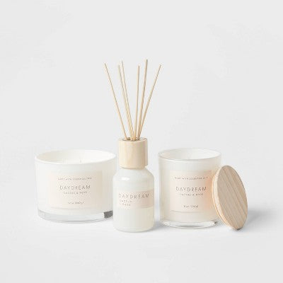  Wood Lidded Glass Wellness Daydream Candle - Threshold™