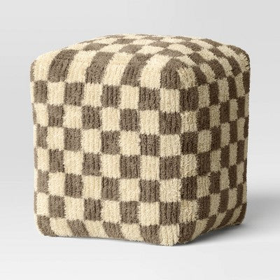  Checkerboard Pouf - Threshold™