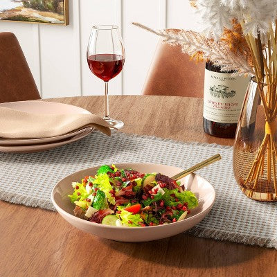  36 Fl Oz New Modern Coupe Dinner Bowl Rose - Threshold™