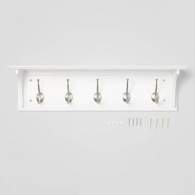 Wood Entryway With Shelf Ivory - Threshold™