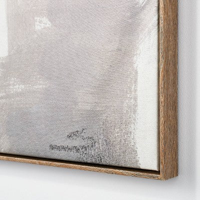  36" X 36" Shape Abstract Framed Wall Canvas - Threshold™ Designed With Studio McGee