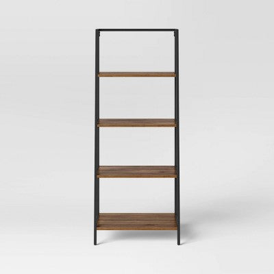  60" Loring 4 Shelf Trestle Bookshelf Walnut - Threshold™