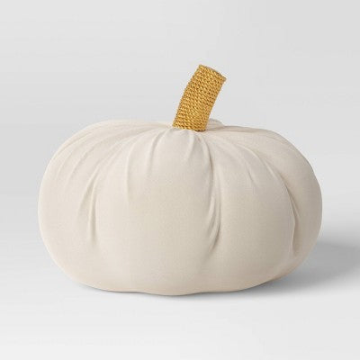  Shaped Velvet Pumpkin Throw Pillow - Threshold™