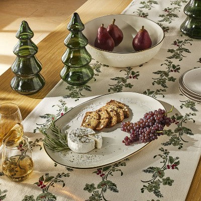  Stoneware Serving Bowl Snowfall White - Threshold™ Designed With Studio McGee: Round, 12" Decorative & Fruit Bowl