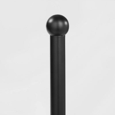  Stainless Steel Paper Towel Holder Black - Threshold™: Freestanding Kitchen Holder, Spot Clean, 13.5" Height
