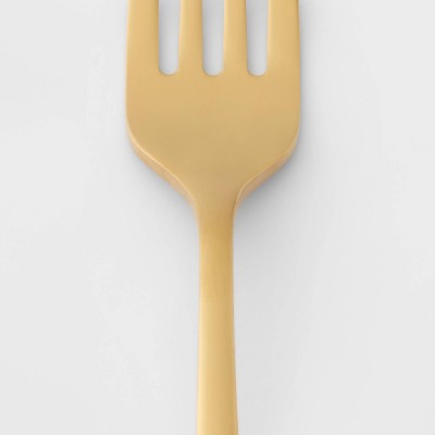  20pc Harrington Flatware Set Gold - Threshold™