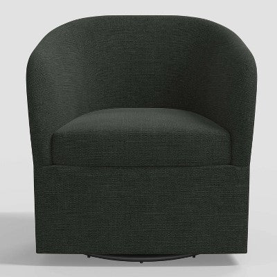  Rhea Swivel Chair In Linen - Threshold™