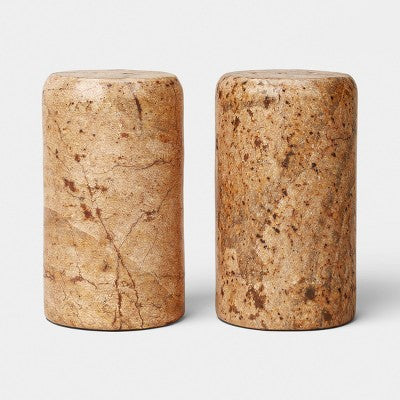  Salt And Pepper Shaker Set Marble - Threshold™