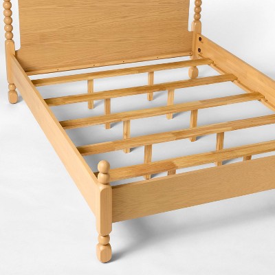  Modern Turned Wood Bed Brown - Threshold™ Designed With Studio McGee