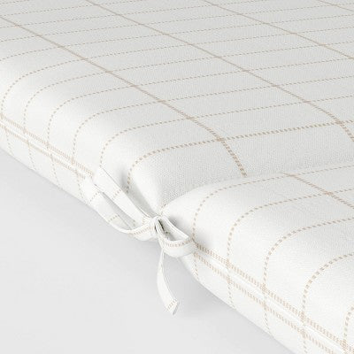  Woven Printed Outdoor Chaise Lounge Cushion - Threshold™