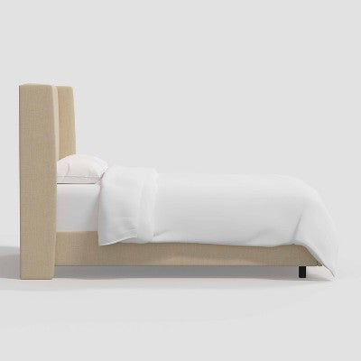 Antwerp Wingback Bed In Linen - Threshold™