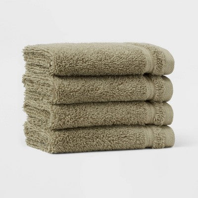  4pk Total Fresh Antimicrobial Washcloth Set - Threshold™