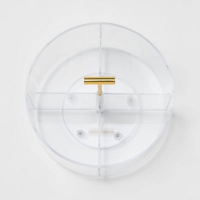  Acrylic Round Desktop Organizer - Threshold™