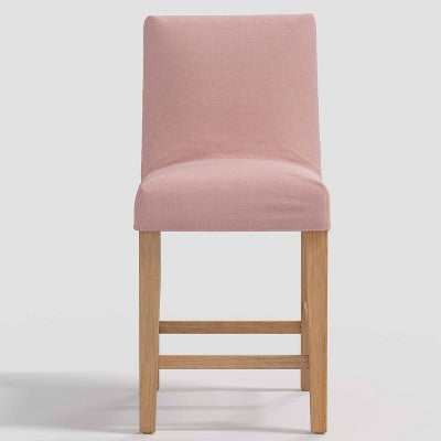  Nazanin Slipcover Counter Height Barstool In Linen - Threshold™