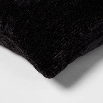  Velvet Rib Textured Throw Pillow - Threshold™