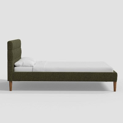 Dessy Pull Tufted Platform Bed In Tweed - Threshold™