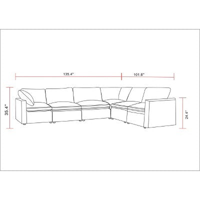  6pc Allandale Modular Sectional Sofa Set - Project 62™
