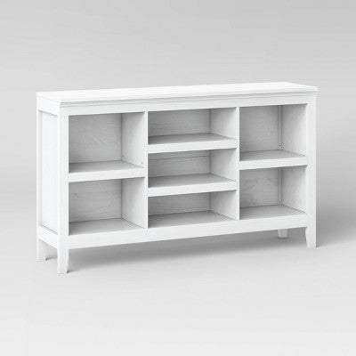  32" Carson Horizontal Bookcase With Adjustable Shelves - Threshold