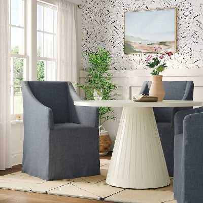  Replacement Slipcover Only For Sloped Arm Dining Chair - Threshold™