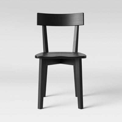  Set Of 2 Bombelli Modern Dining Chair Black - Threshold™