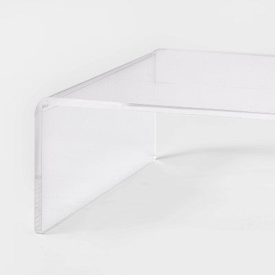  Acrylic Monitor Stand Clear - Threshold™
