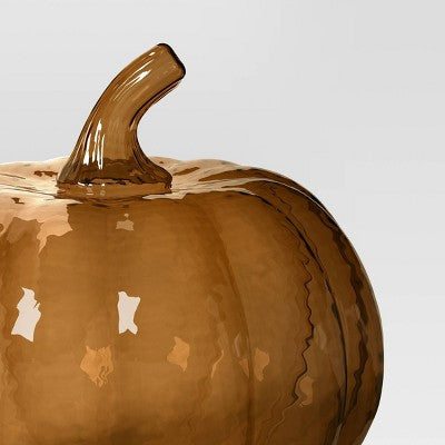  Glass Pumpkin Amber - Threshold™