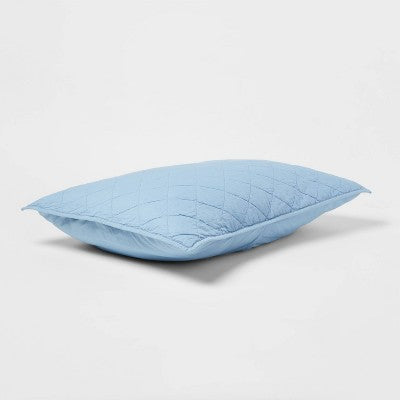  Diamond Stitch Cotton Linen Quilt Sham - Threshold™