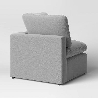  4pc Allandale Modular Sectional Sofa Set Gray - Threshold™