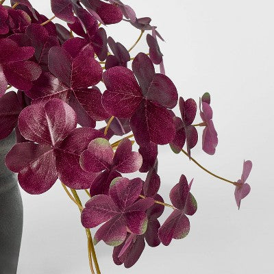 14" Fall Floral Trailing Artificial Arrangement Purple - Threshold™ Designed With Studio McGee