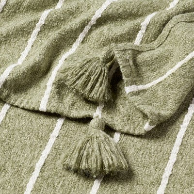  Tasseled Boucle Bed Throw - Threshold™