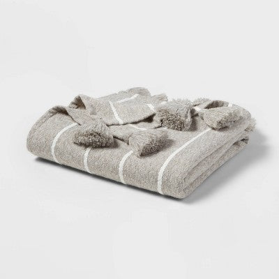  Tasseled Boucle Bed Throw - Threshold™