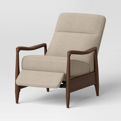  Dusk Mid-Century Wooden Arm Recliner - Threshold™