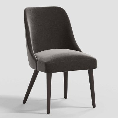  Geller Modern Dining Chair In Shiny Velvet Mystere - Threshold™