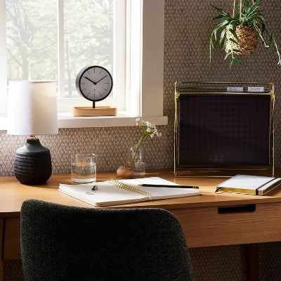  Tabletop Hanging File Holder Gold - Threshold™
