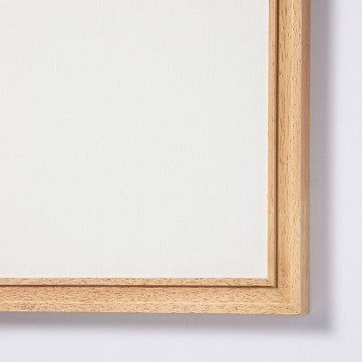  19.24" X 25.24" Matted To 8" X 10" Gallery Frame Natural Wood - Threshold™ Designed With Studio McGee