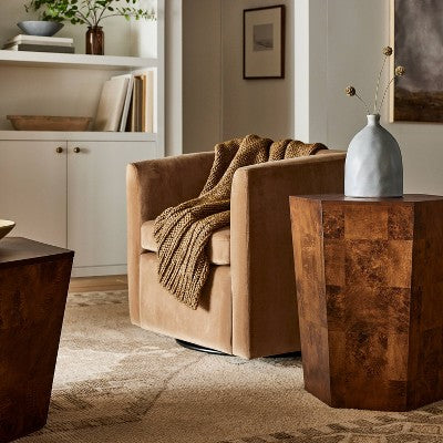  Ogden Burled Wood Accent Table - Threshold™ Designed With Studio McGee