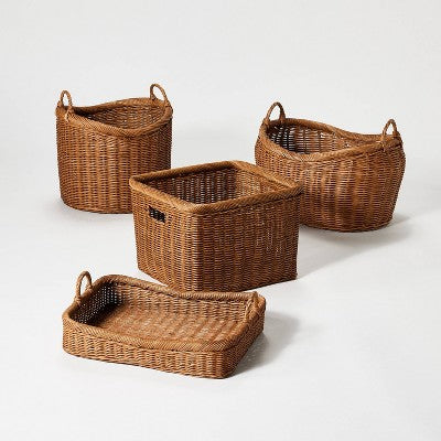  Cube Vintage French Basket - Threshold™ Designed With Studio McGee