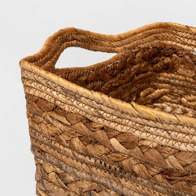  Multi Weave Banana Bark Folio Bin - Threshold™