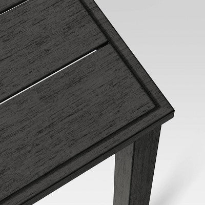  Ryegate 6 Person Weathered Teak Rectangle Patio Dining Table - Threshold™