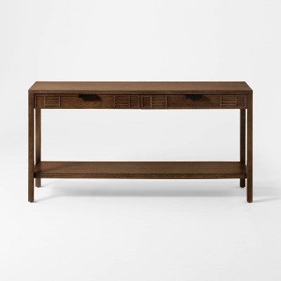  Dosinia 60" Console Table Brown - Threshold™ Designed With Studio McGee