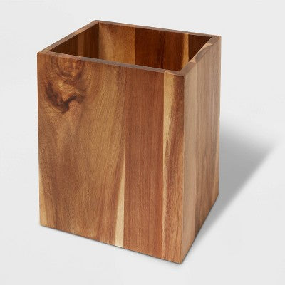  Wastebasket Medium Acacia Natural - Threshold™