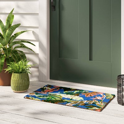  1'6"x2'6" Cavendish Canary Rectangular Outdoor Door Mat - Threshold™