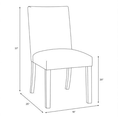  Printed Parsons Dining Chair - Threshold