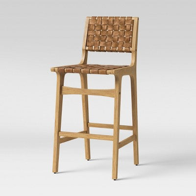  Ceylon Woven And Wood Barstool - Threshold™