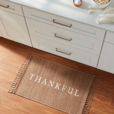  20"x34" Woven Pet Tapestry 'Thankful' - Threshold™