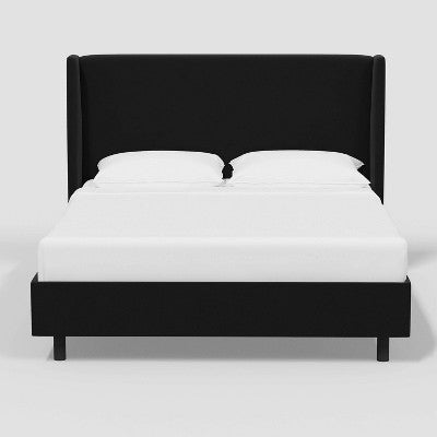  Antwerp Wingback Platform Bed In Velvet - Threshold™
