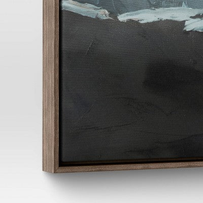  36" X 36" Blue Sky Landscape Framed Canvas - Threshold™